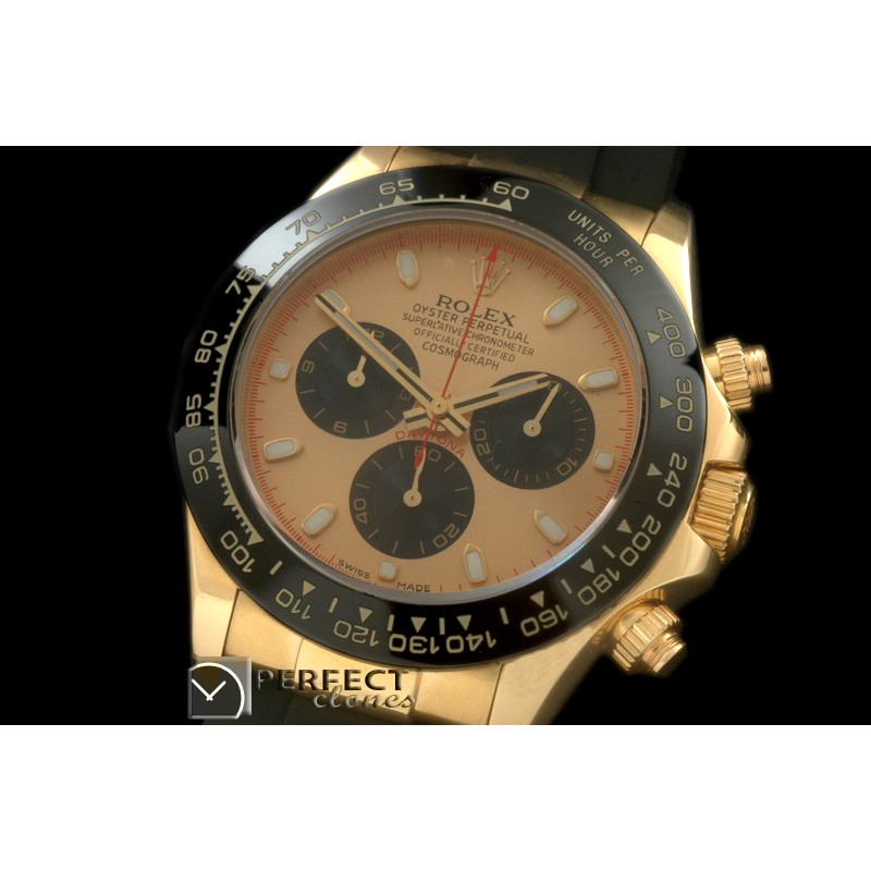 RLDF01069R Daytona 116528 YG/RU Black Stk A-775Sec@6 28800