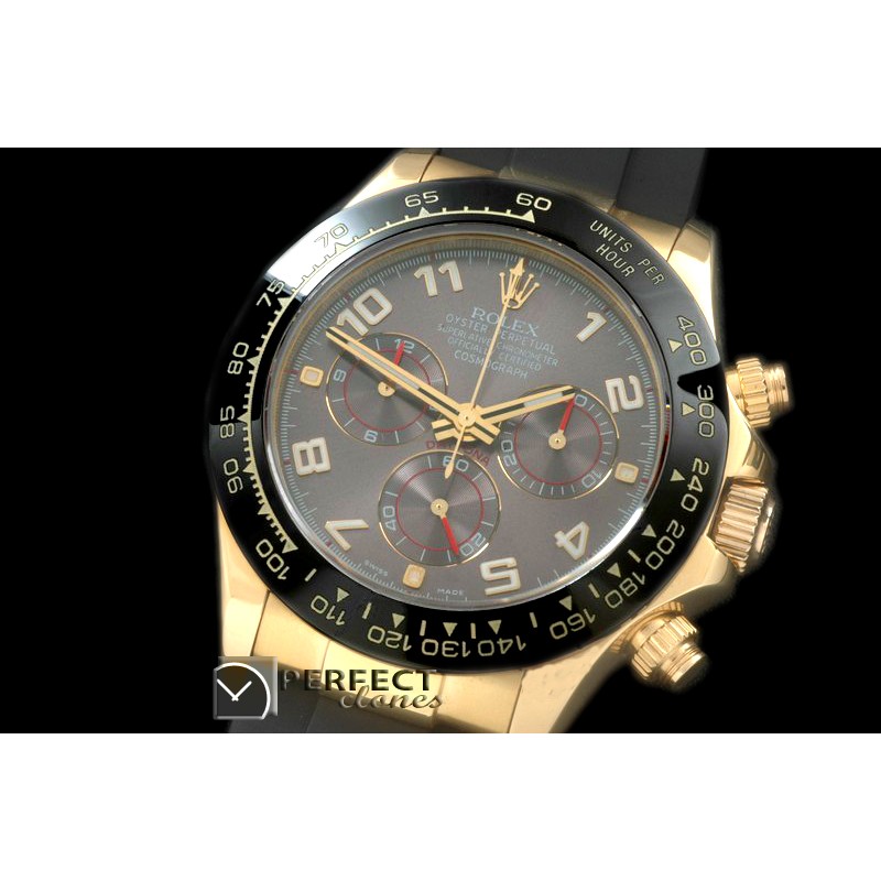 RLDF01084R Daytona 116528 YG/RU Grey Num A-775Sec@6 28800