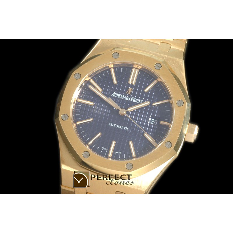 AP15400-213 Royal Oak 1540YG/YG Blue Jap M 9015