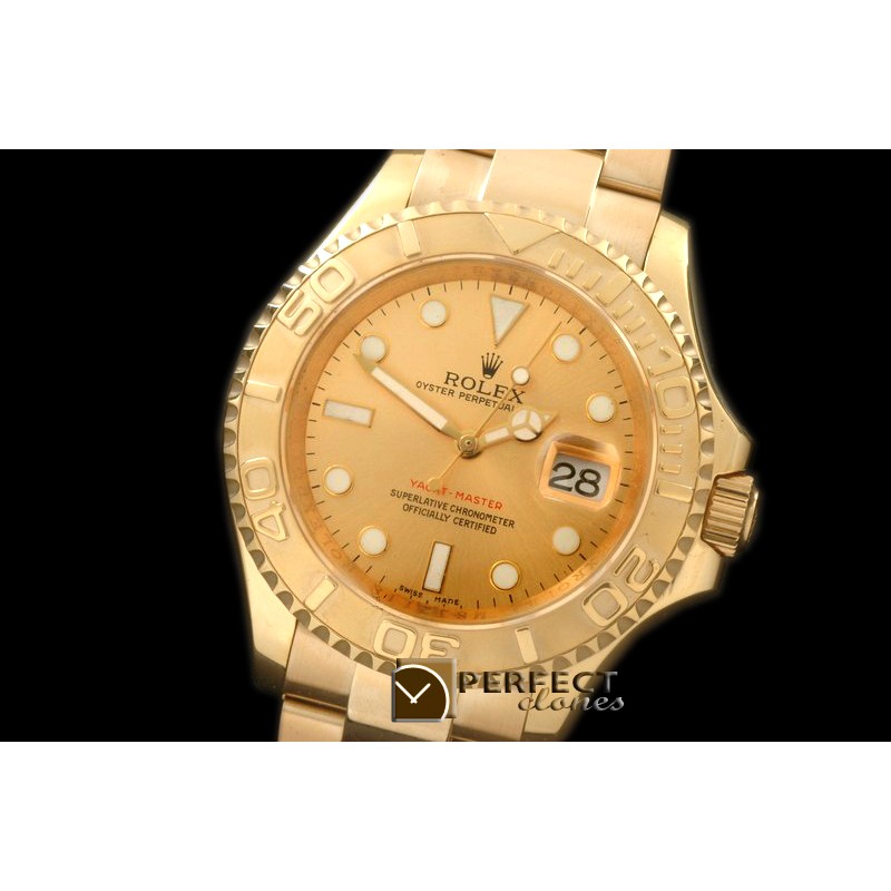 RYMENF00016 Yachtmaster Men FG Gold Swiss Eta 2836/3135