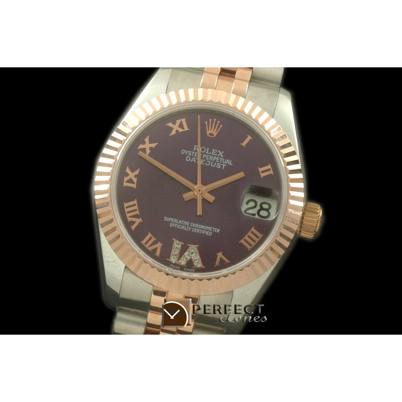 RDJmTR00247 SS/RG Jubilee Purple Roman 2836