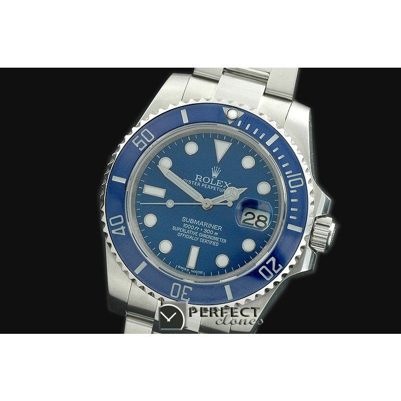 RLS-SW-103 116619LB Blue SS Sub Swiss Eta 2836