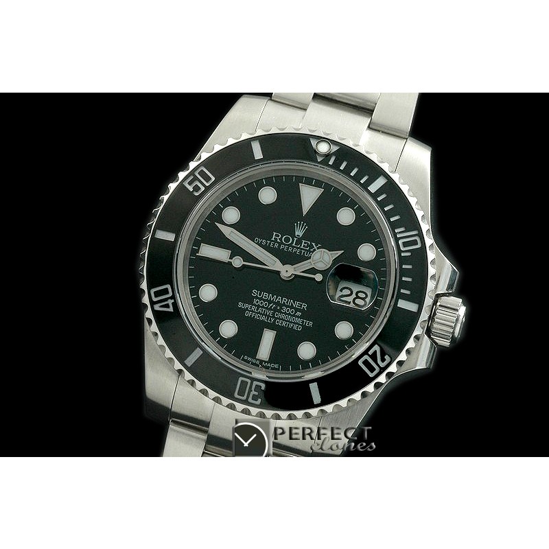 RLS-SW-101 11661Black SS Sub Swiss Eta 2836