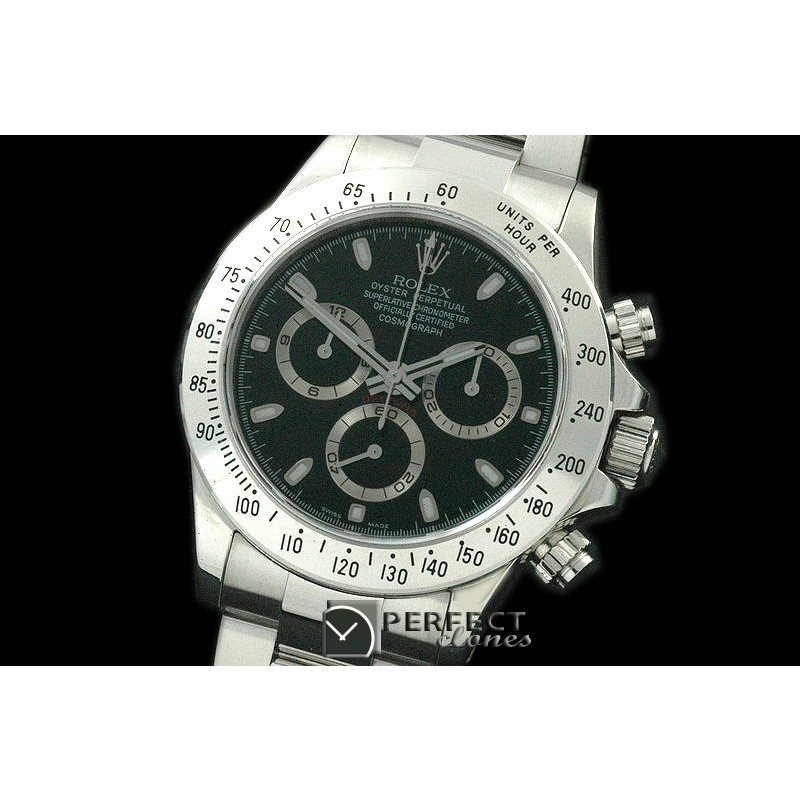 RLDS00102A Daytona 116520 SS/SS Black Stick A-7750/4130