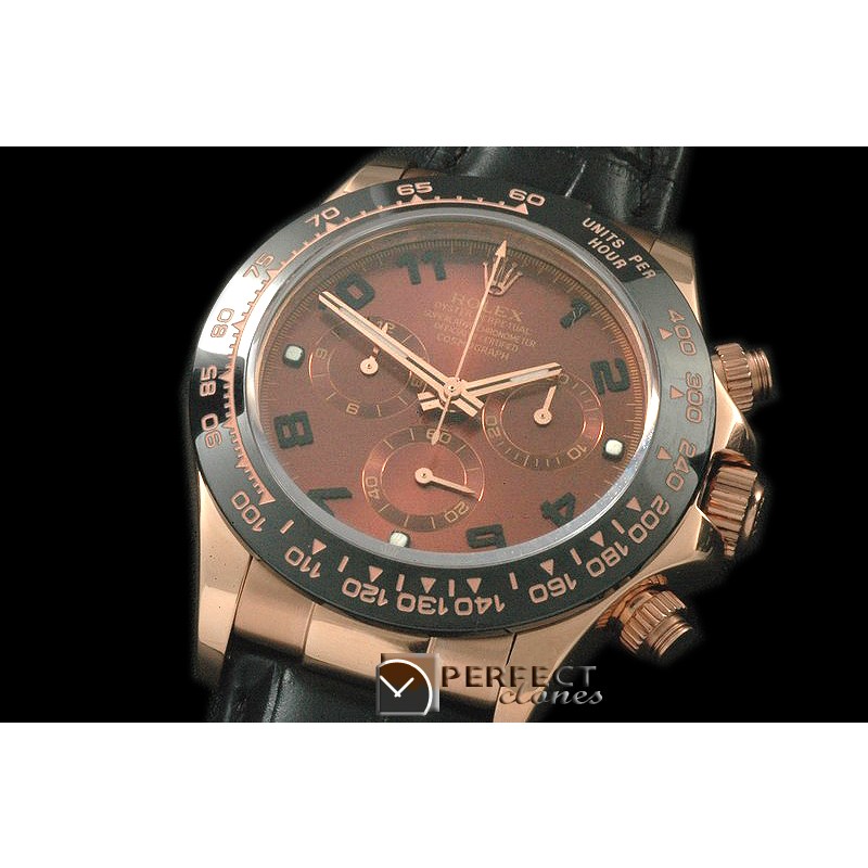 RLDFR00123AL Daytona 116515 RG/LE Brown Num A-7750/4130