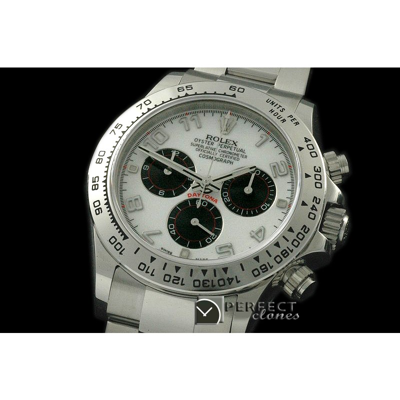 RLDS00113A Daytona 116509 SS/SS White Num A-7750/4130