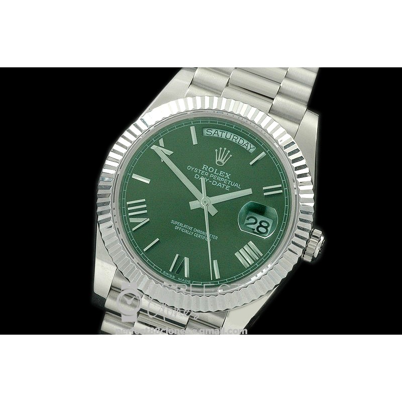 R40DDS10032 228239 SS/SS Olive Green Roman A-2836