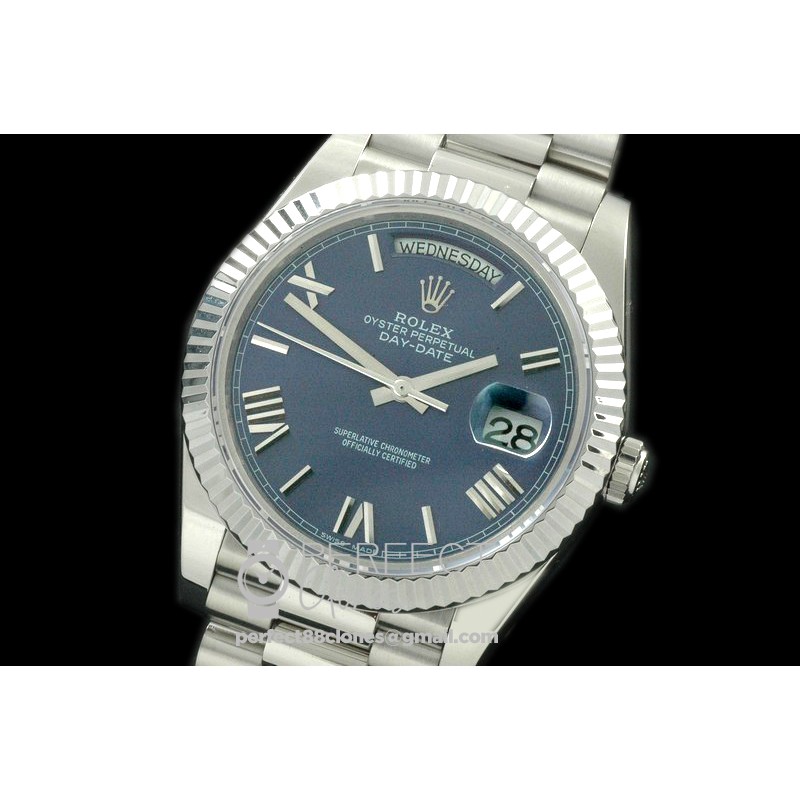 R40DDS10033 228239 SS/SS Blue Roman A-2836