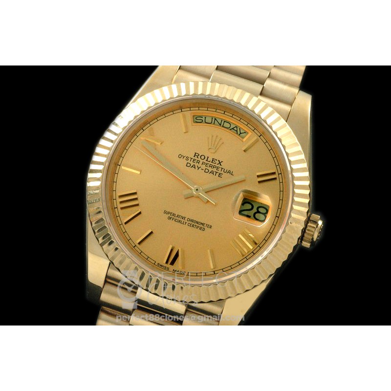 R40DDF10035 228238 SS/SS Gold Roman A-2836