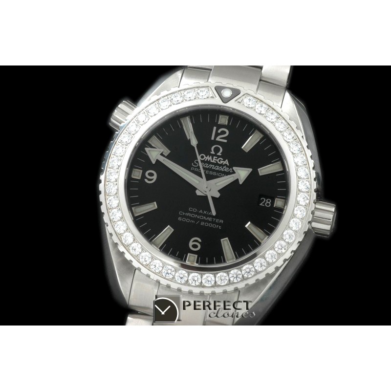 OMCPO42-501D P-Ocean Ceramic SS/SS Black Miyota 8205