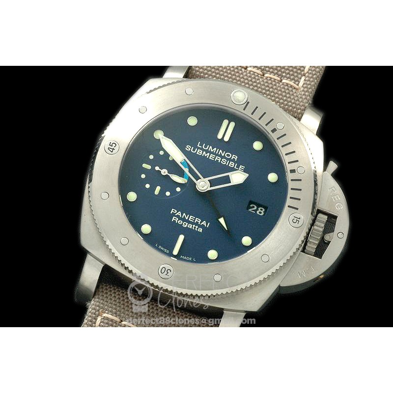 PN371M09 Pam 371 Submersible TI/NY Blue A7750/P9000