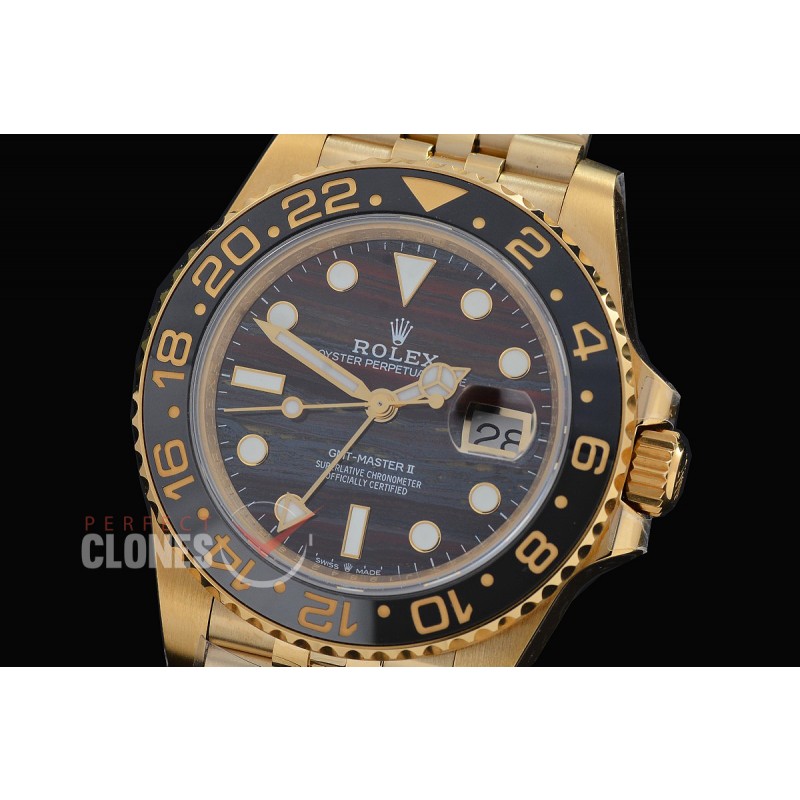 0 0 0 0 0 0 0 0 RLGF00988J BP GMT II 126718GRNR YG/YG/Jubilee Tiger Iron A-2813 CHS 