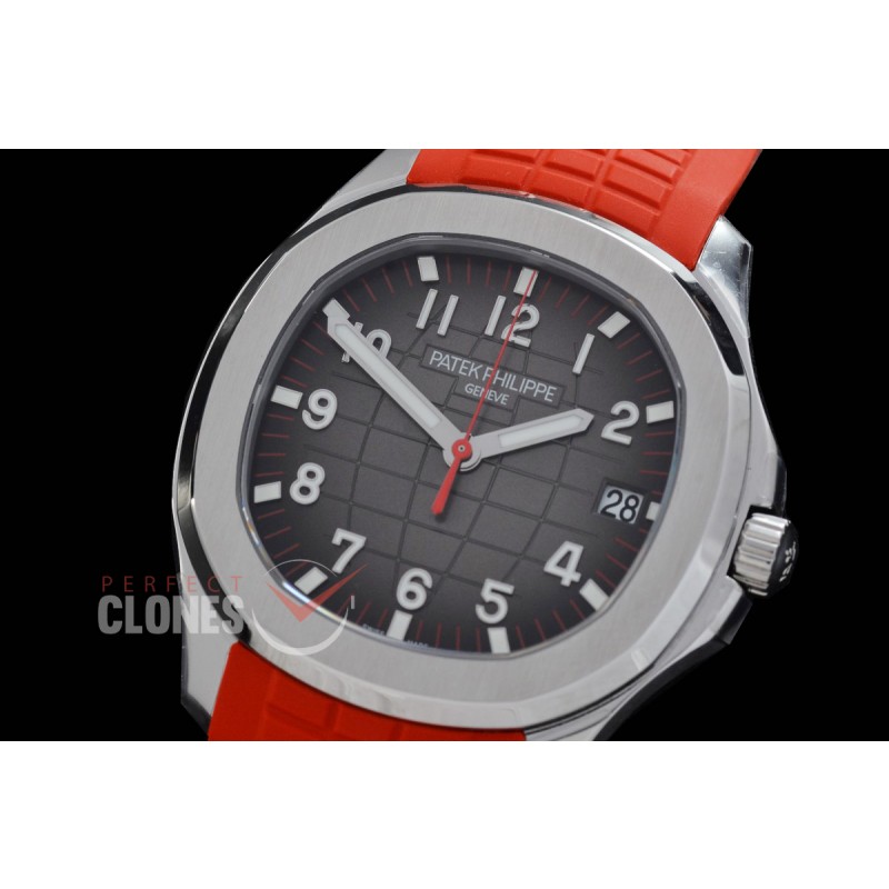0 0 PPAQ-5168-015 DDF Aquanaut 5168 Singapore Special Edition 42mm SS/RU Grey Asian Clone Calibre 330SC