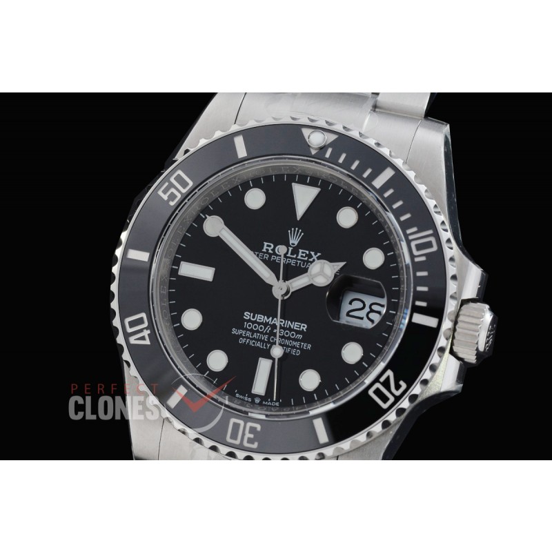 0 0 0 0 0 0 0 0 RLS-41-0081 QF 904L Steel 2020 41mm Submariner 126610LN SS/SS Black DD 3235 72 Hrs Reserve - Free Sprung Movement 