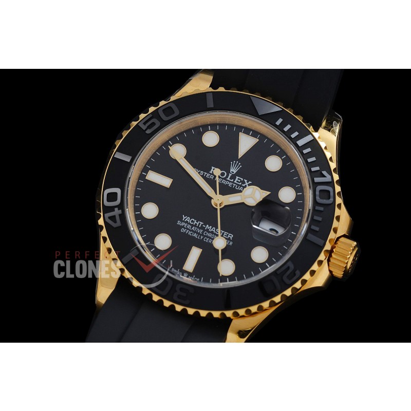 0 0 0 0 0 0 RYM-42-052W QF V2 904 Steel 2023 Champagne Gold Yachtmaster 42 226658 Men Oysterflex CER/YG/RU Black VR 3235 - Extra Weighted
