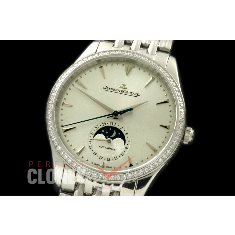 JLMC-101SD Master Calender Auto SS/SS White A-2813
