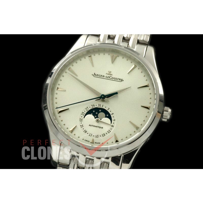 JLMC-101S Master Calender Auto SS/SS White A-2813