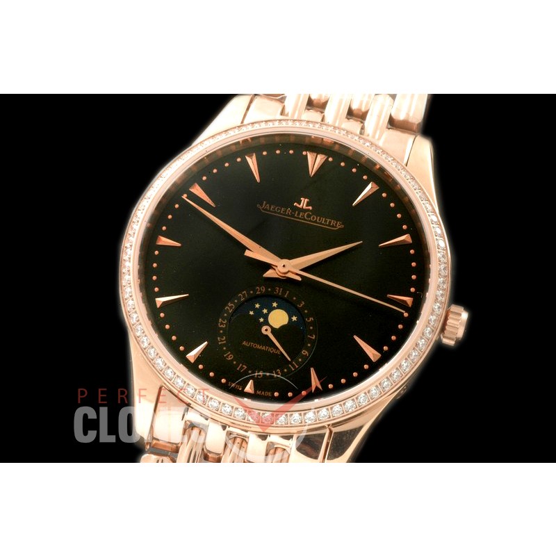 JLMC-107SD Master Calender Auto RG/RG Black A-2813