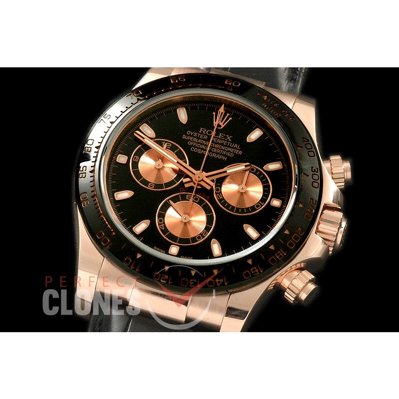 RLDTN-18K-202L 116515LN Daytona Black A-7750/4130