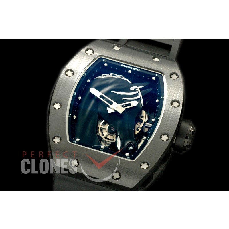 0 0 RM052-021 RM-052 Black Horse TPZ/RU Custom Skeleton