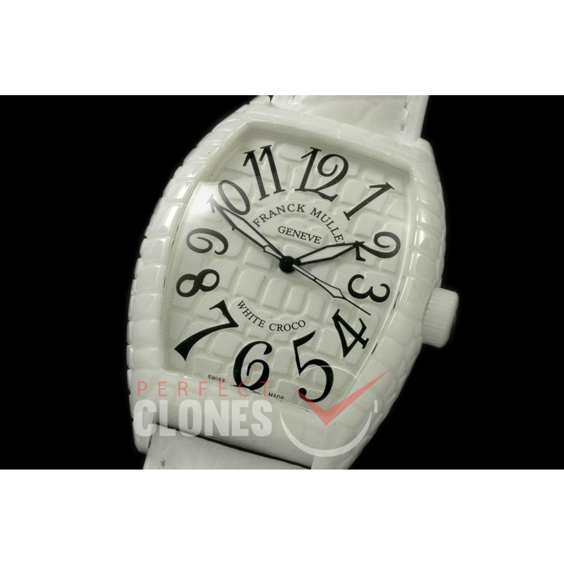 FMCROC-101 Curvex Croco CER/LE White Asia 2813
