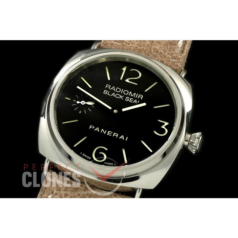 0 0 PN183O02 Pam 183 O Radiomir Blackseal SS/LE Black A-6497