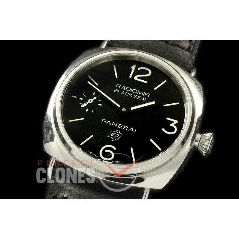 0 0 PN380N01 Pam 380N Radiomir Blackseal Logo SS/LE Black A-6497