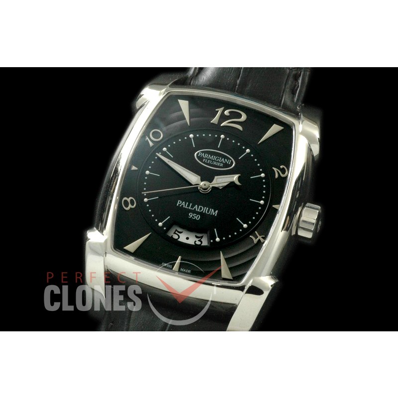 PG00022 Forma XL Hebdomadarie Auto SS/LE Black Miyota 9015 Modified Orig Cal