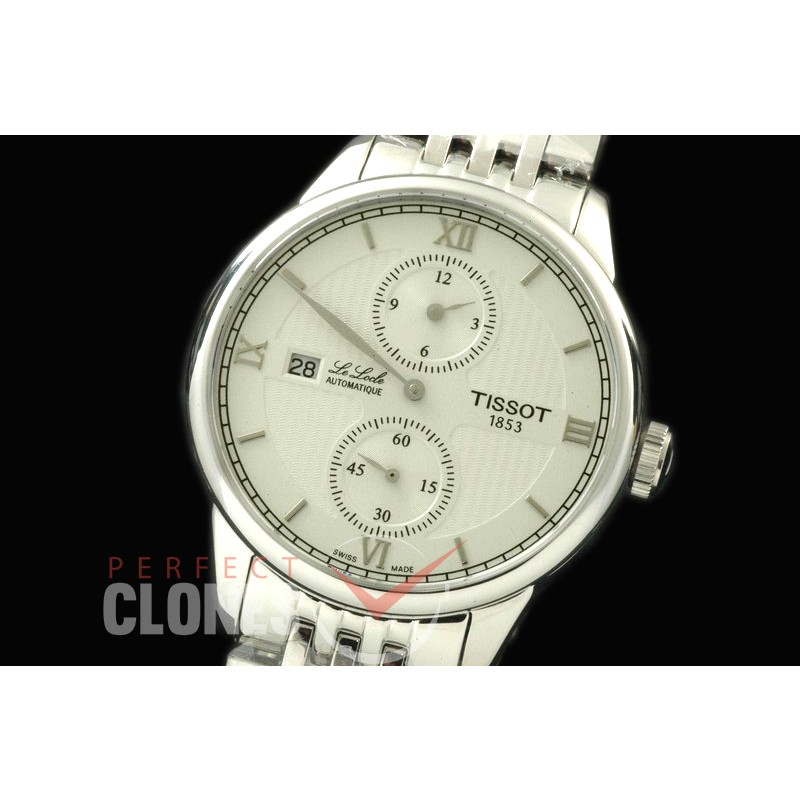 TS01001S Le Locle Regulatuer SS/SS White Seagull Modified