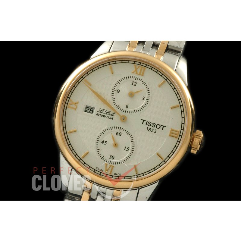 TS01021S Le Locle Regulatuer SS/YG White Seagull Modified