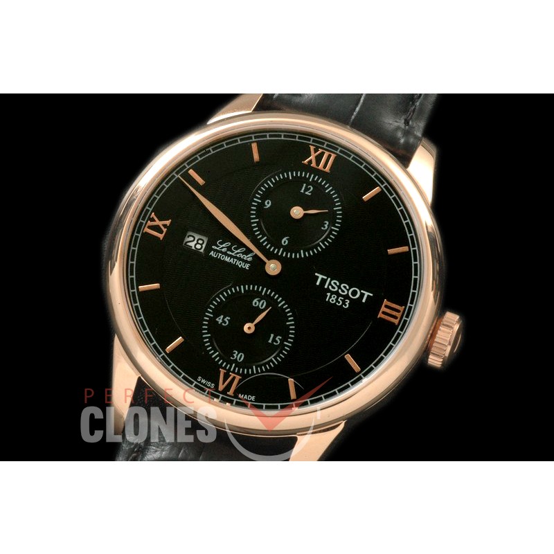TS01012 Le Locle Regulatuer RG/LE Black Seagull Modified