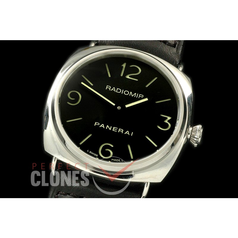 0 0 PN210N01 Pam 210 N Radiomir Base SS/LE Black A-6497