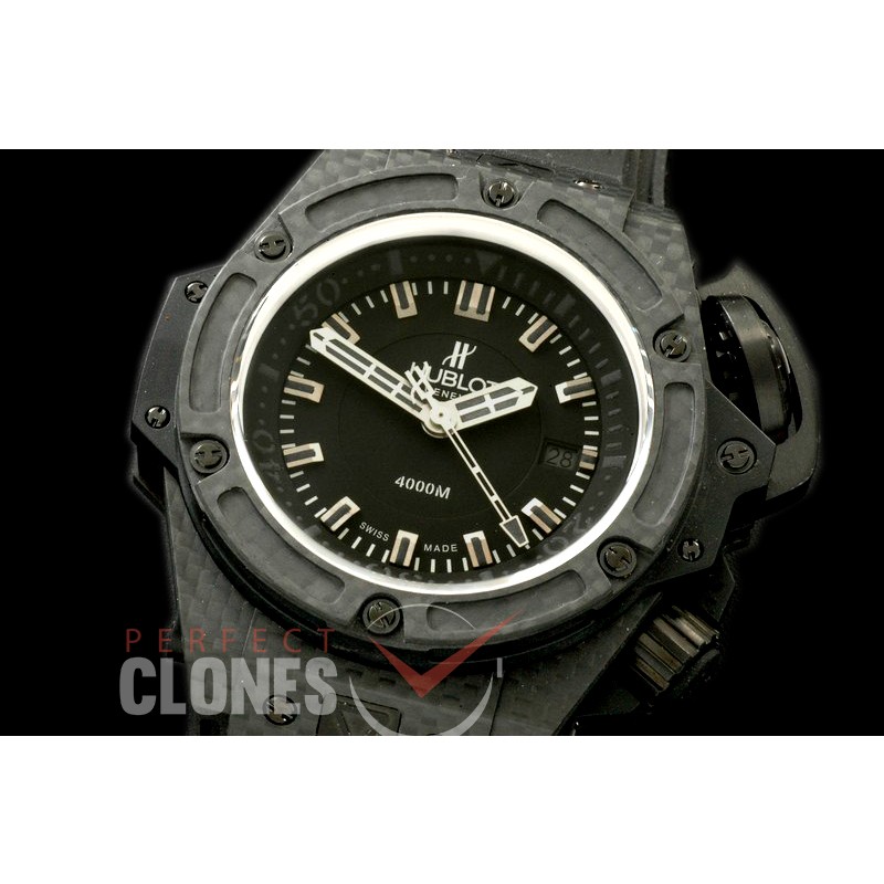 HBD00091 Diver 4000m Oceangraphique Carbon CF/RU Blk CF A-7750