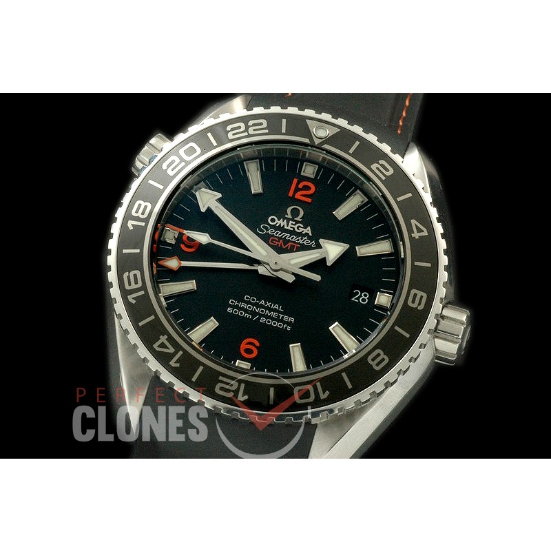 OMCPOGMT-102R Planet Ocean GMT Ceramic Black SS/RU A-2836