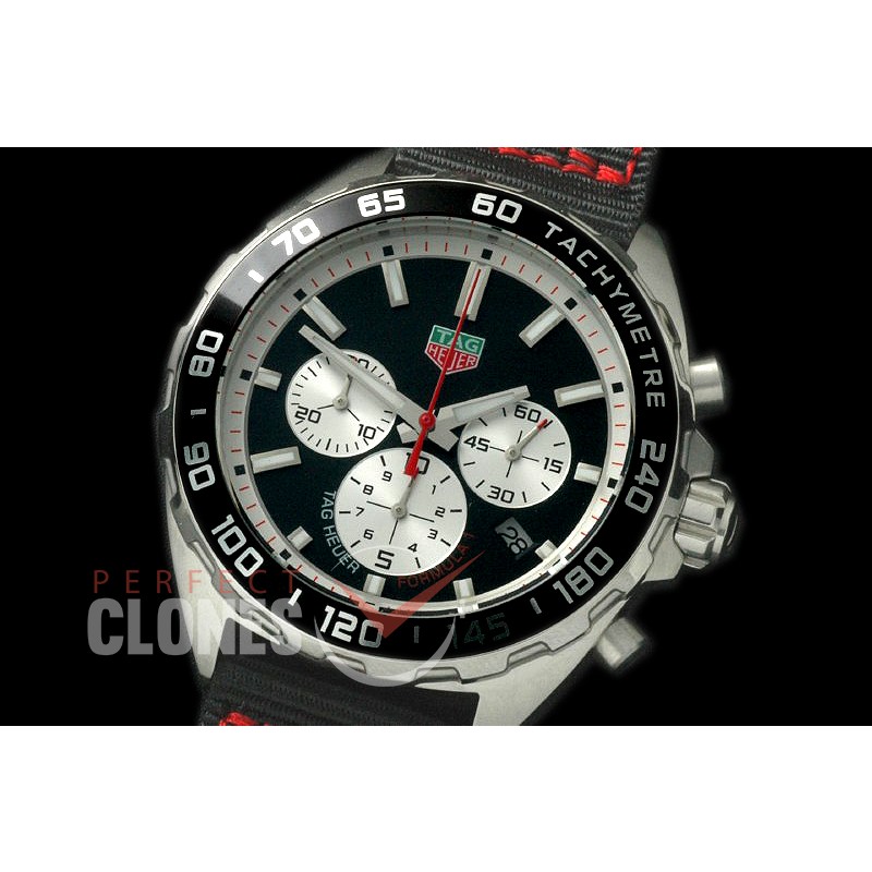 0 TGF1-00072A Formula 1 Team Redbull Special Ed Chronograph SS/NY Black OS 10 Qtz