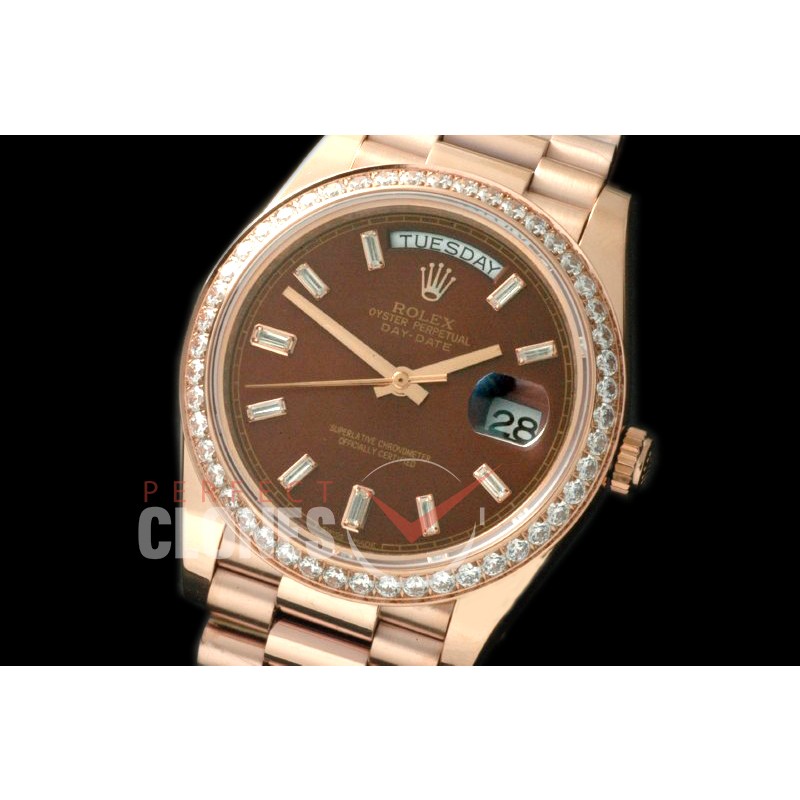 R40DDR00403D 228345RBR RG/RG Diam Bez Brown Glazier Asian Clone 2836