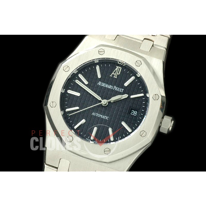 AP15300-103 15300 Royal Oak Automatic SS/SS Blue Miyota 9015 Mod to Calibre 3120