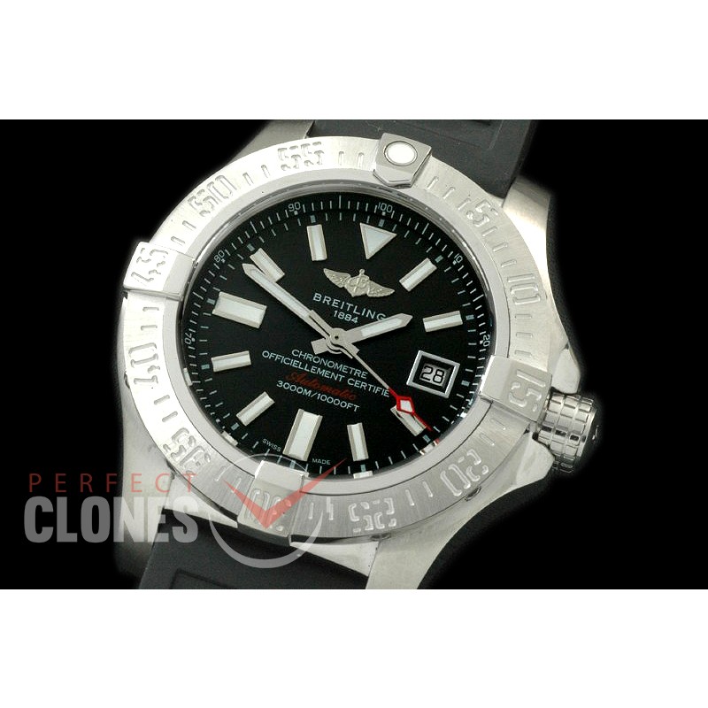 BLSW2-102 Avenger II Seawolf SS/LE Black Stk Asian 2824