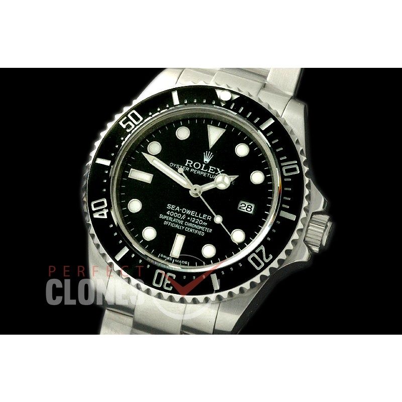 0 0 0 RLSD00028 Sea Dweller 4000 116600 SS/SS Black SA 3135