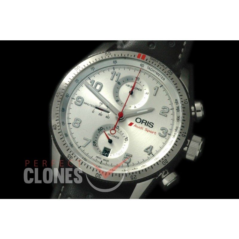OR00211L Audi Sports Special Ed Chronograph SS/LE White OS 20 Qtz