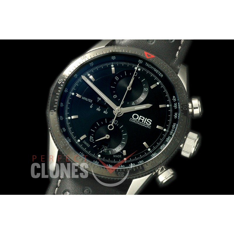 OR00222L Calobra Special Ed Chronograph I SS/LE Black OS 20 Qtz