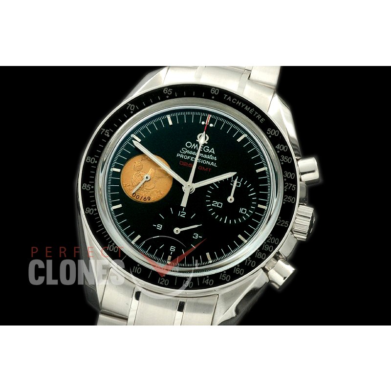 0OMSP00064S Speedmaster Apollo 11 SS/SS Black Venus 75 HW