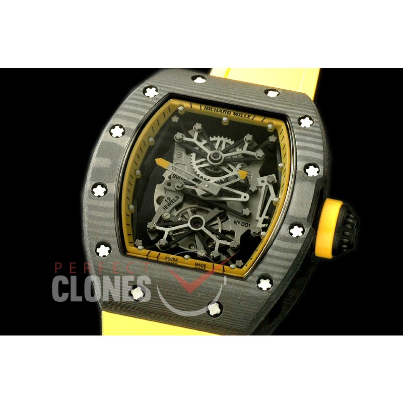 RM050-125 RM050-27-01 USA Limited Ed Tourbillon NTPT/RU Skeleton Asian Mod Movt 