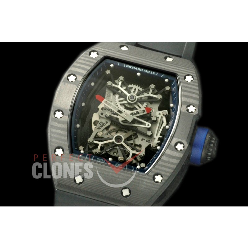 RM050-124 RM050-27-01 USA Limited Ed Tourbillon NTPT/RU Skeleton Asian Mod Movt 