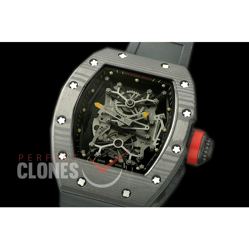 RM050-122 RM050-27-01 USA Limited Ed Tourbillon NTPT/RU Skeleton Asian Mod Movt 