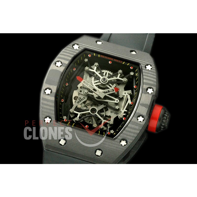 RM050-121 RM050-27-01 USA Limited Ed Tourbillon NTPT/RU Skeleton Asian Mod Movt 