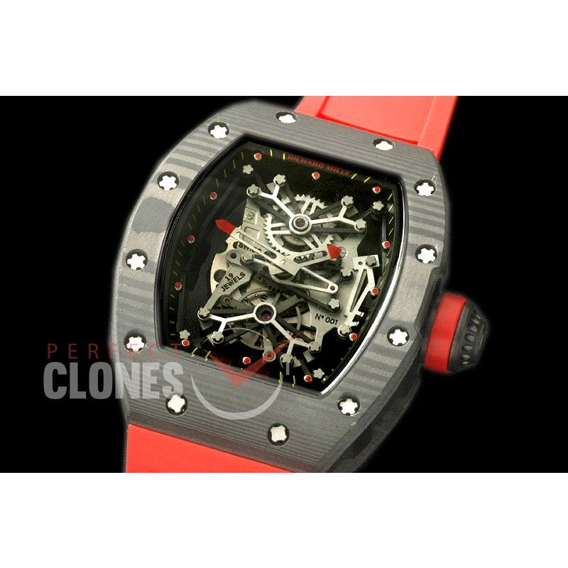 RM050-126 RM050-27-01 USA Limited Ed Tourbillon NTPT/RU Skeleton Asian Mod Movt 