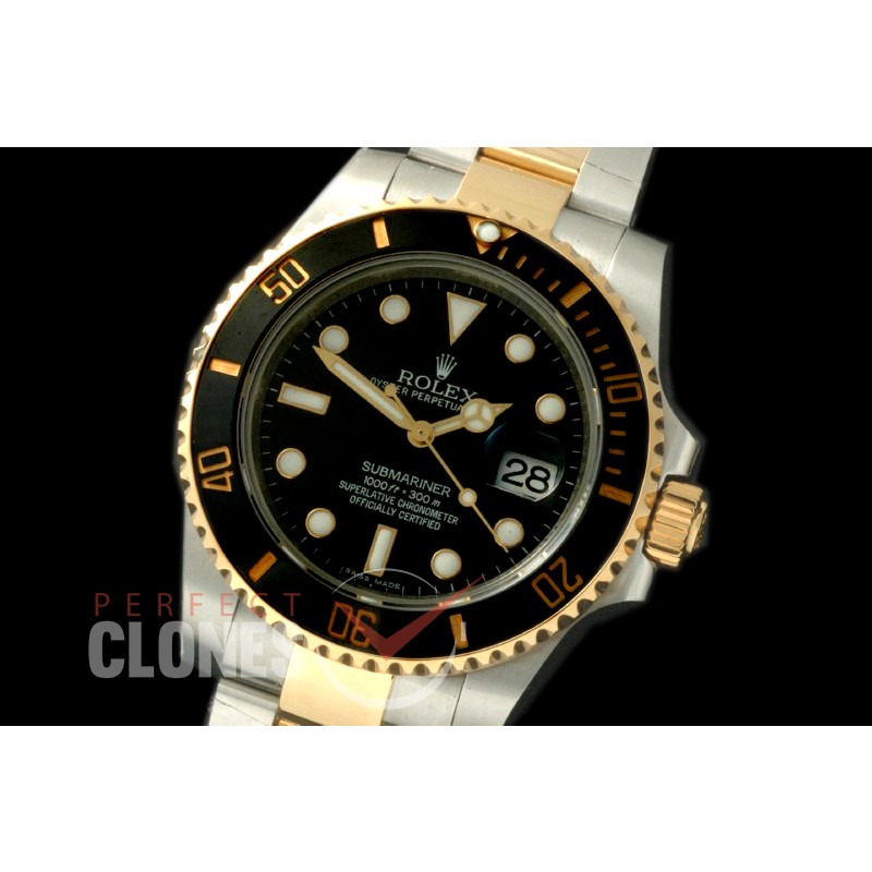 RLST-18K-111 116613 Black TT Sub SA 3135