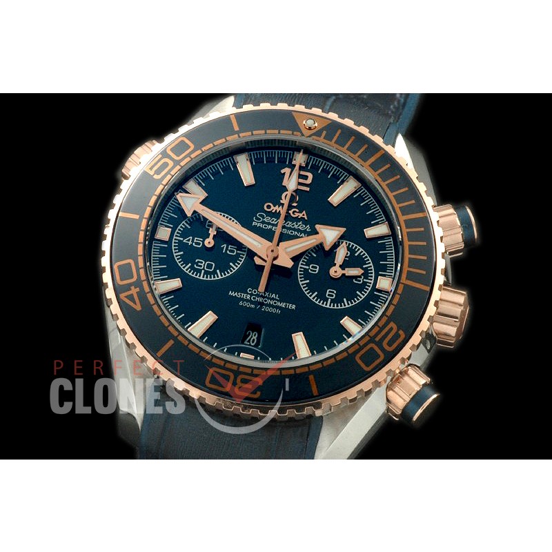 OMCPO45-408R 2016 P-Ocean Chrono SS/RG/RU Blue A-7750