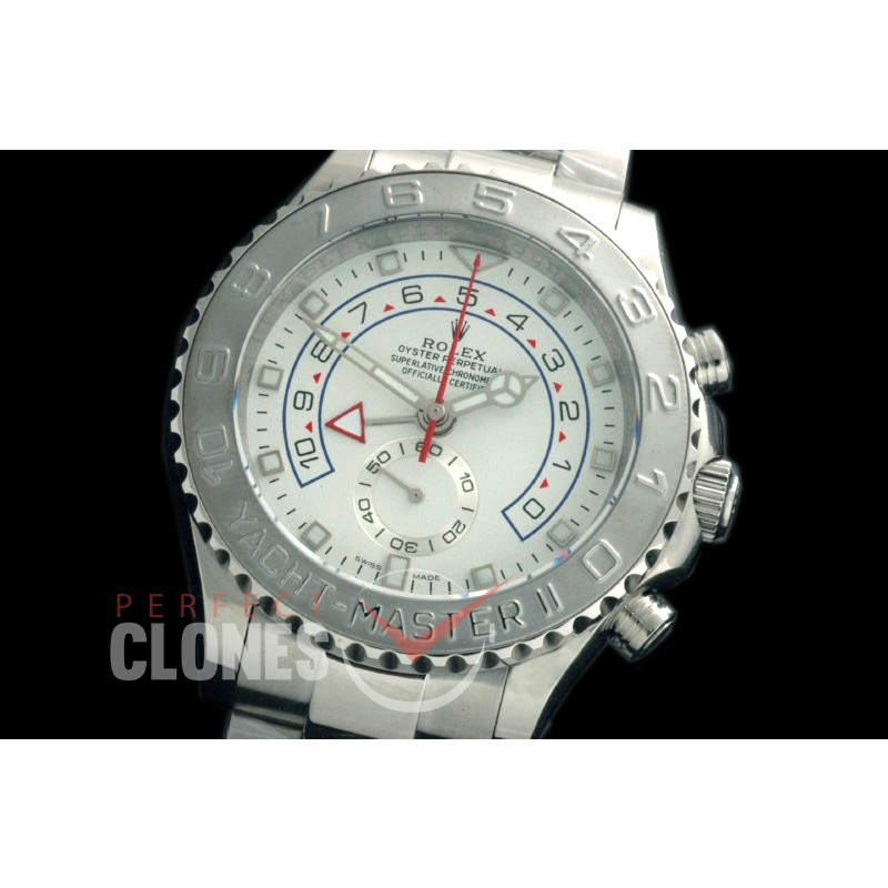 0 RYM2-011 Yachtmaster II 116689 SS/SS White A-7750 